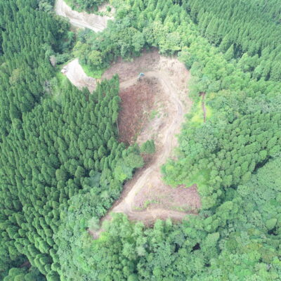 令和４年度森林資源循環利用林道整備事業（開設）峠谷線（３工区）画像3