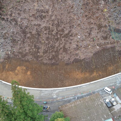 令和６年度　交建広域第６－７－２号　主要地方道日之影宇目線　赤石２工区　法面工事画像4