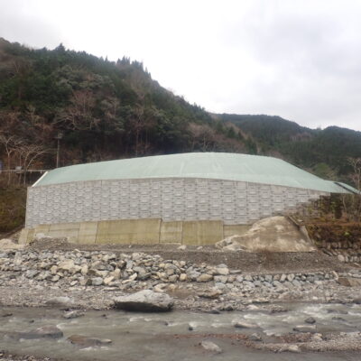 令和５年度４河川災第５９９－１号十根川　久津の元地区　河川災害復旧工事>画像1